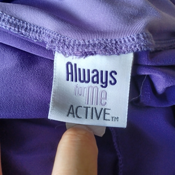 Always For Me Women's Purple Skort - Picture 4 of 5